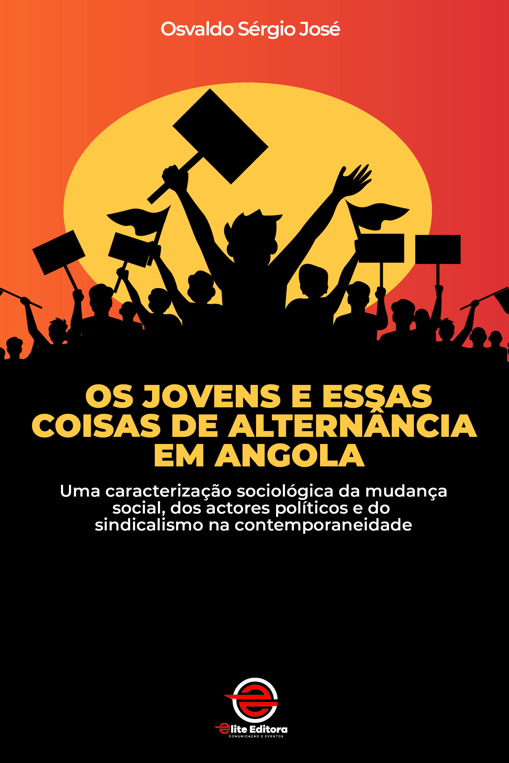 Capa do livro Os Jovens e Essas coisas de Alternacia em Angola